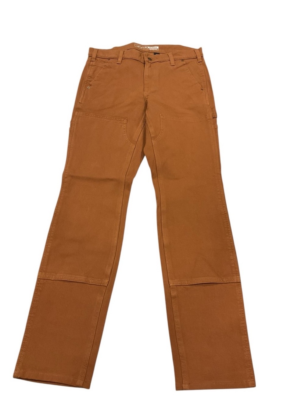 Carhartt Women's Straight-Leg Work Pants in Carhartt Brown size 6 Regular